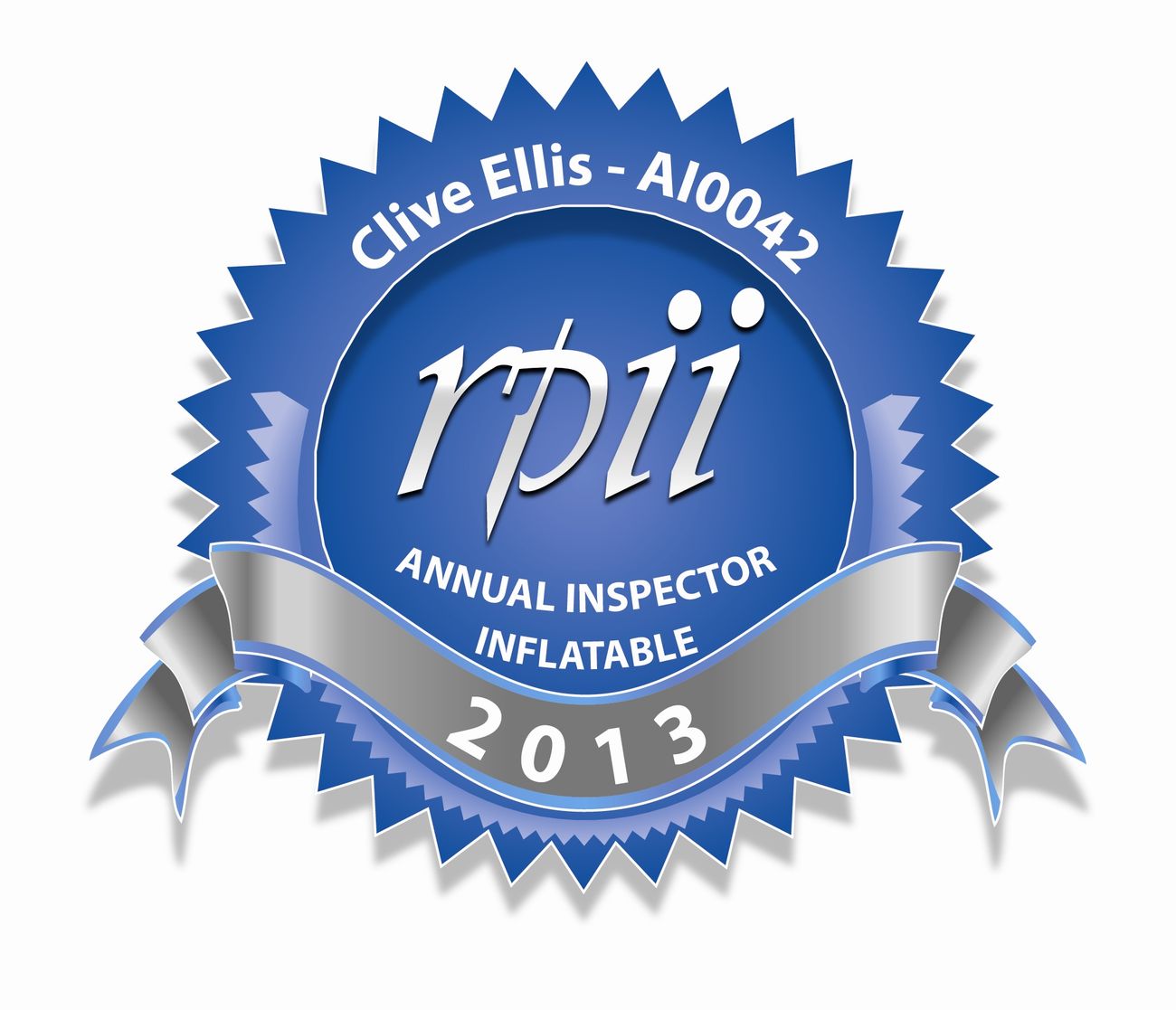 Clive Ellis's RPII Badge